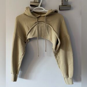 Cropped Bolero Sweatshirt